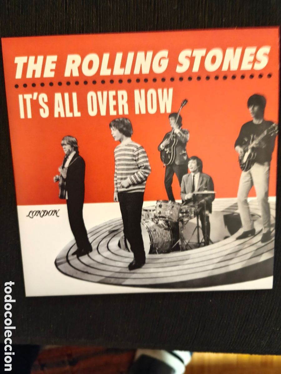 Discos de vinilo: The Rolling Stones: It's All Over Now/Good Times Bad times 7&rdquo; Edici&oacute;n Limitada