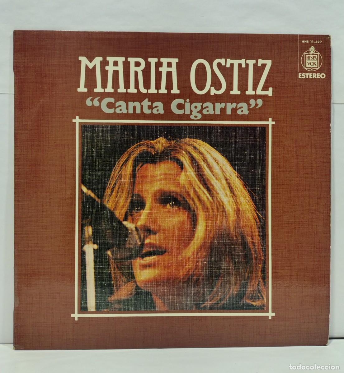 Discos de vinilo: MARIA OSTIZ &rdquo;CANTA CIGARRA&rdquo;. VINILO (LP, ALBUM). CCM2