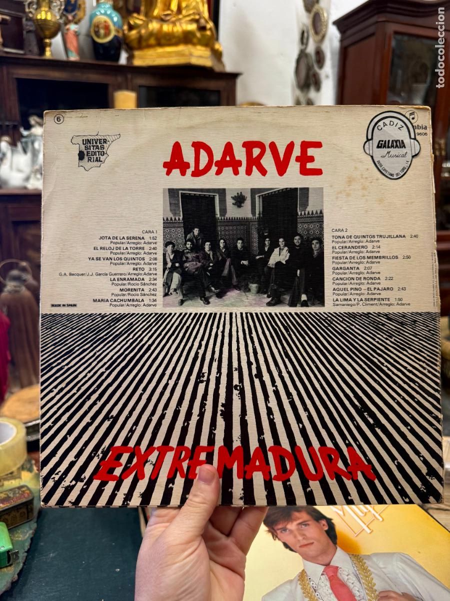 Discos de vinilo: LP ADARVE - EXTREMADURA - Foto 2