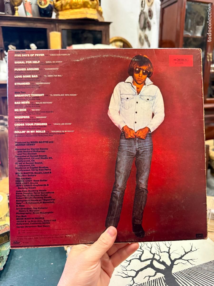 Discos de vinilo: LP MOON MARTIN ----- - Foto 2