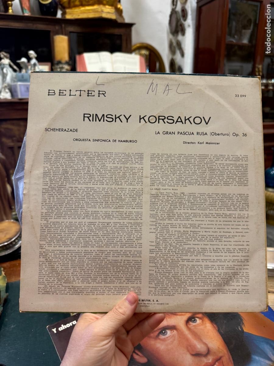 Discos de vinilo: LP RIMSKY - KORSAKOV - - Foto 2