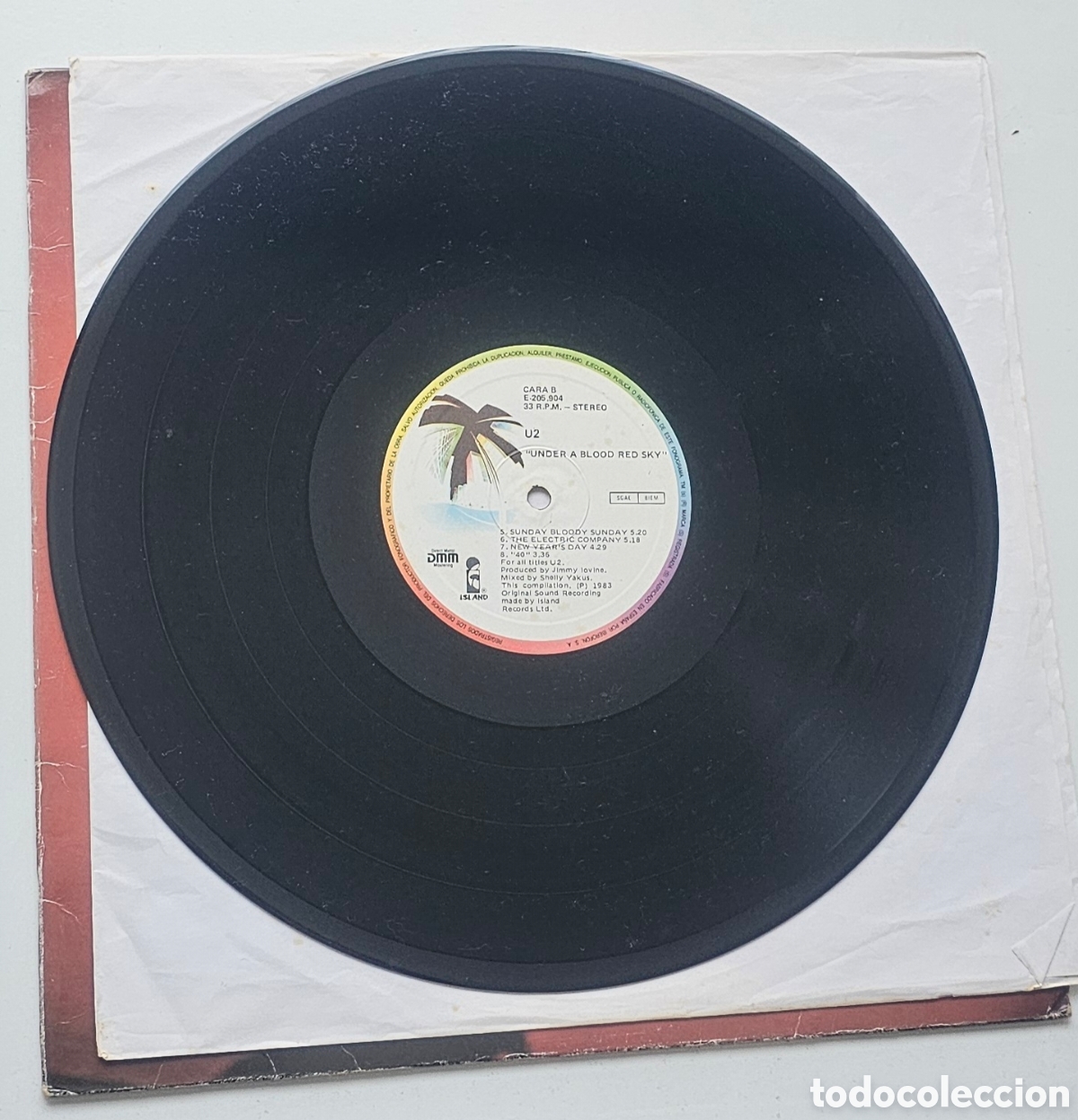 Discos de vinilo: U2 - Under a blood red sky (live) - Foto 3