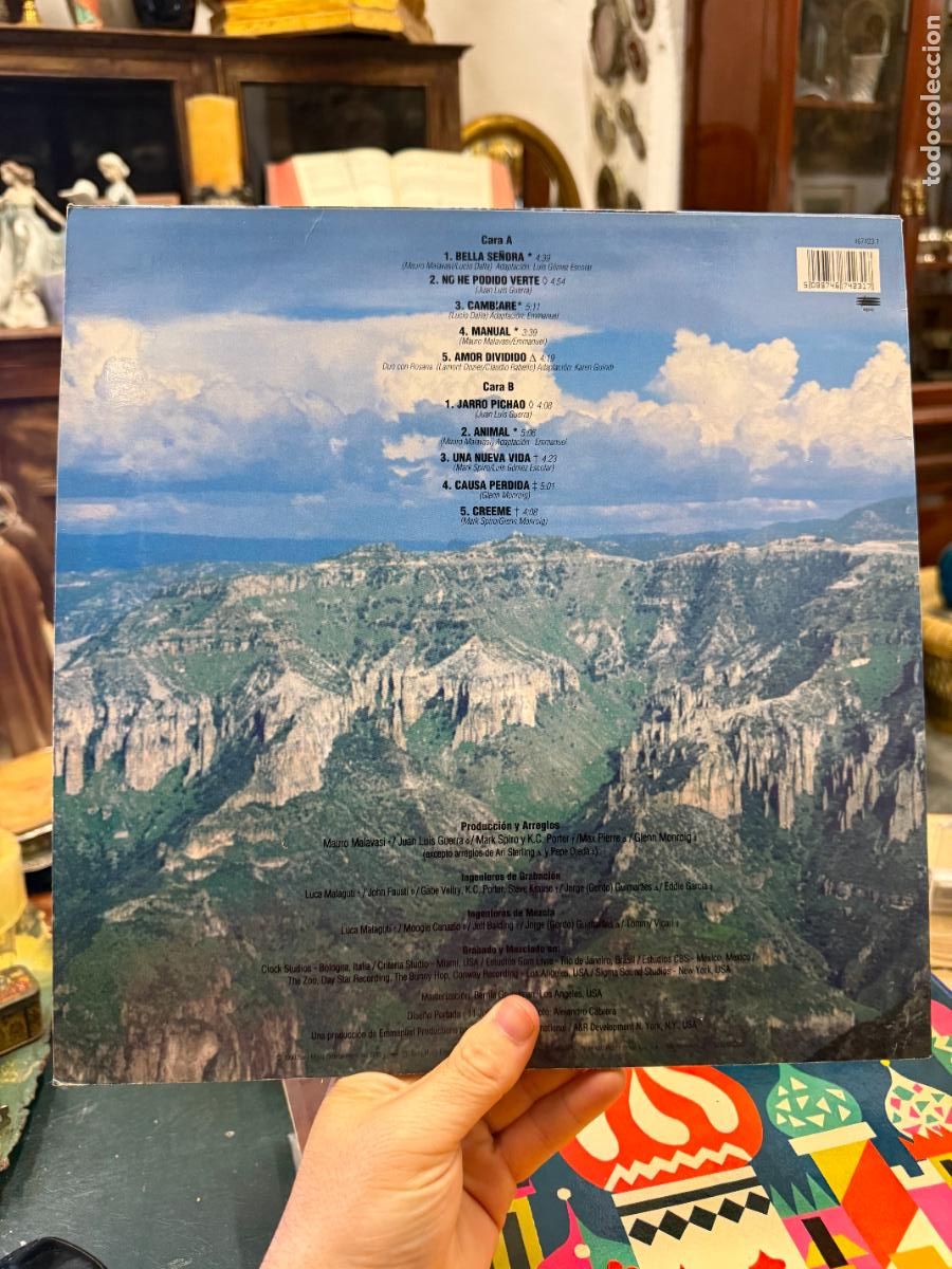 Discos de vinilo: LP EMMANUEL - VIDA - - Foto 2