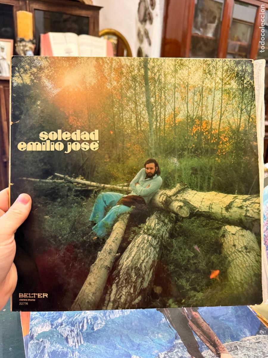 Discos de vinilo: LP EMILIO JOSE - SOLEDAD - Foto 1
