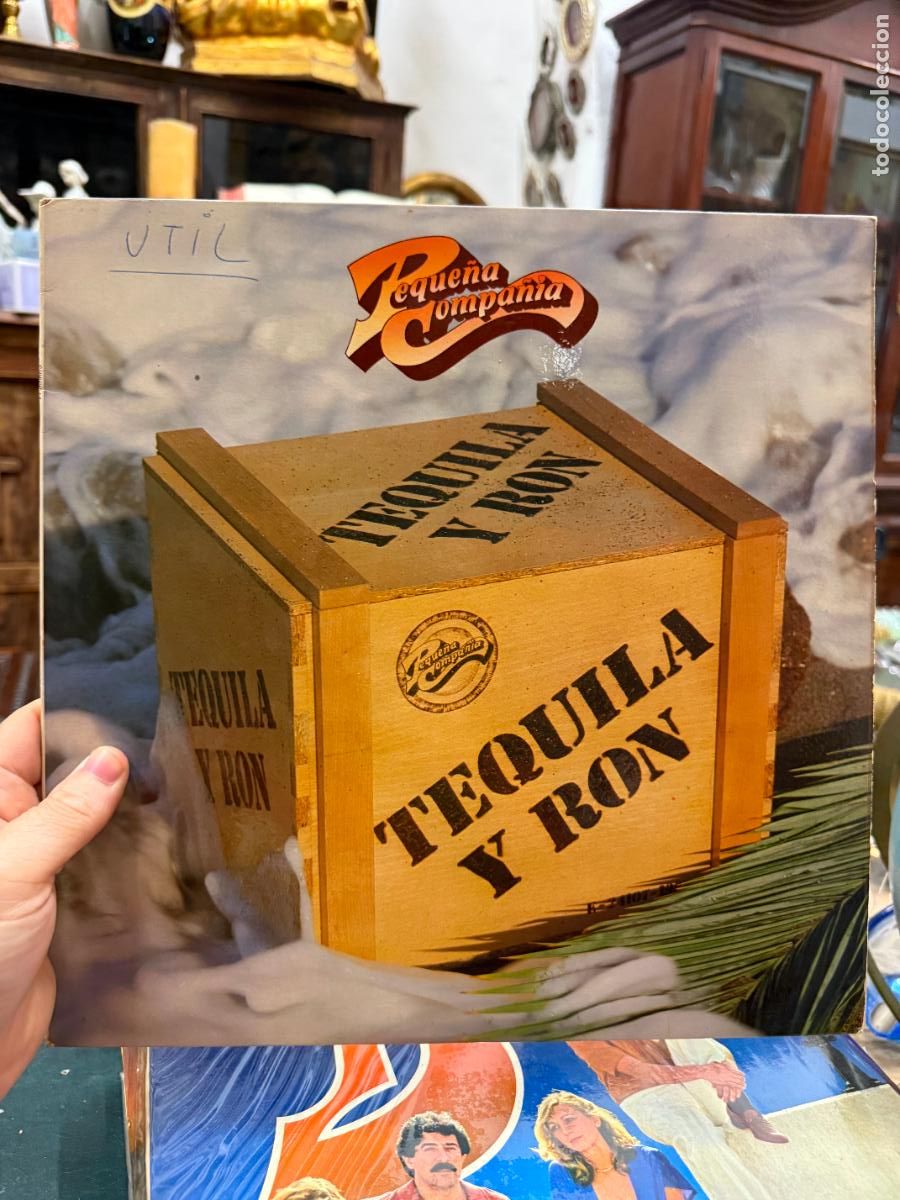 Discos de vinilo: LP PEQUE&Ntilde;A COMPA&Ntilde;IA - TEQUILA RON