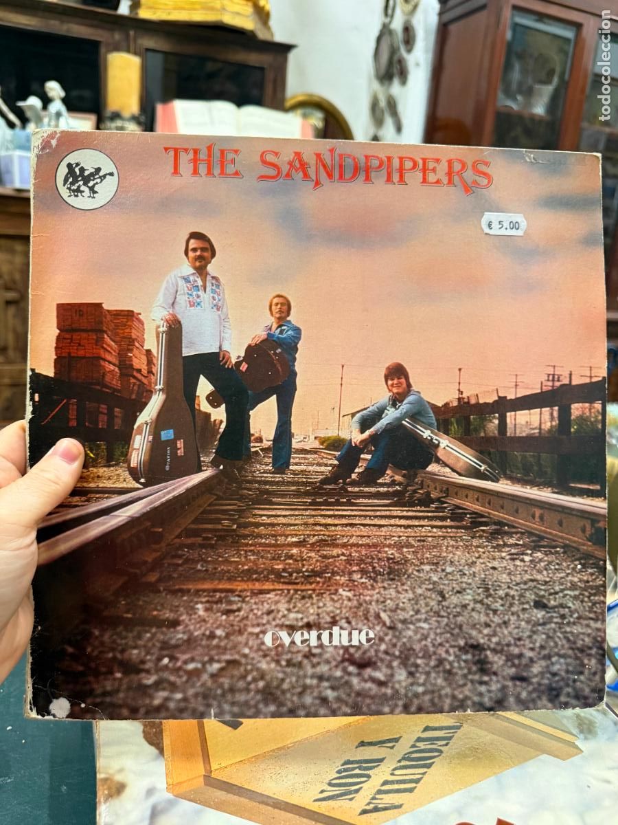 Discos de vinilo: LP THE SANDPIPERS - OVERDUE - Foto 1