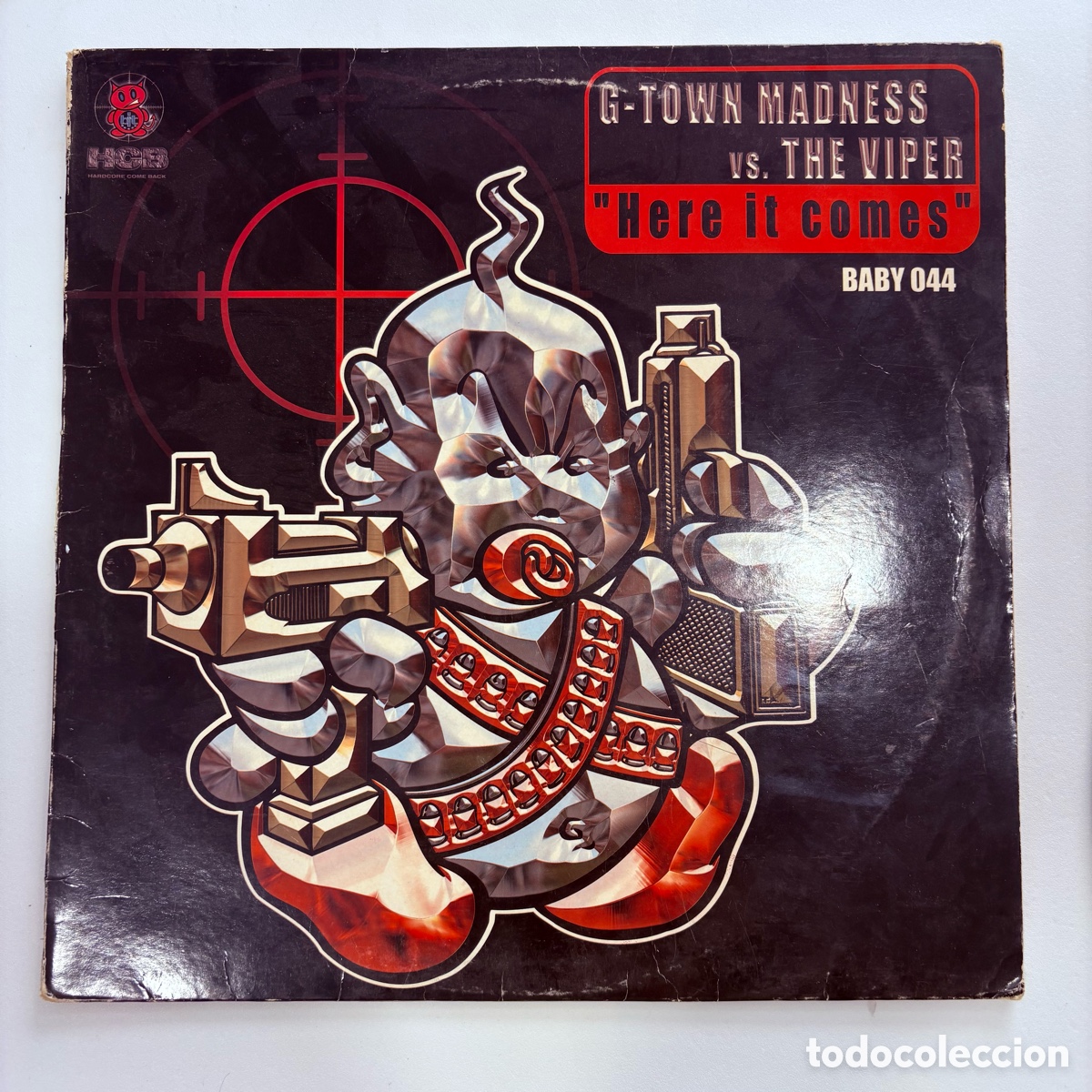 Discos de vinilo: maxi 12'' G-Town Madness Vs. The Viper &ndash; Here It Comes edicion espa&ntilde;ola del 2002