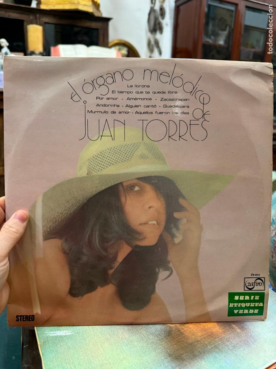 Discos de vinilo: LP EL ORGANO MELODICO - JUAN TORRES