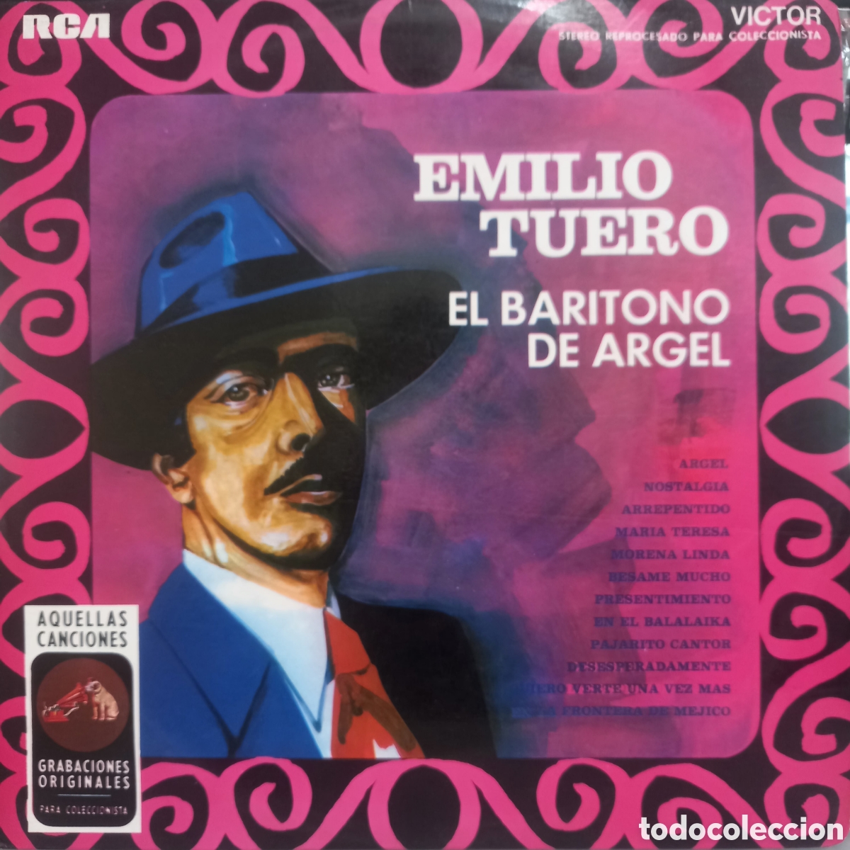 Discos de vinilo: Emilio Tuero Lp Vinyl Record Antonio allegre gonzalo curiel Mario canaro lorenzo barcelata