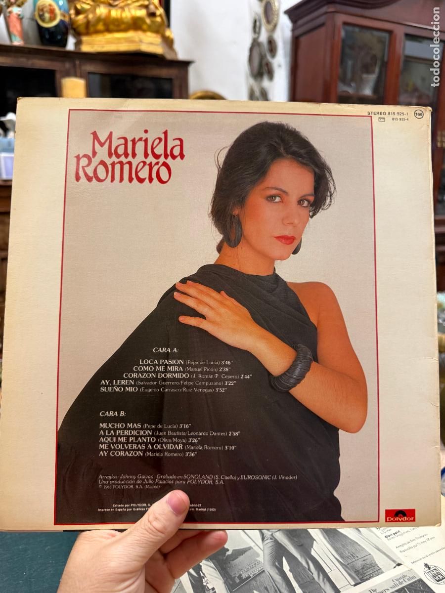 Discos de vinilo: LP MARIELA ROMERO -- - Foto 2
