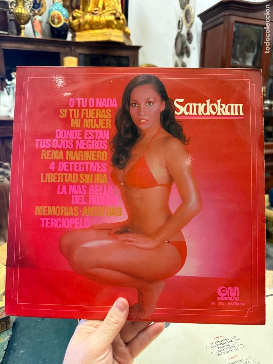 Discos de vinilo: LP SANDOKAN --------