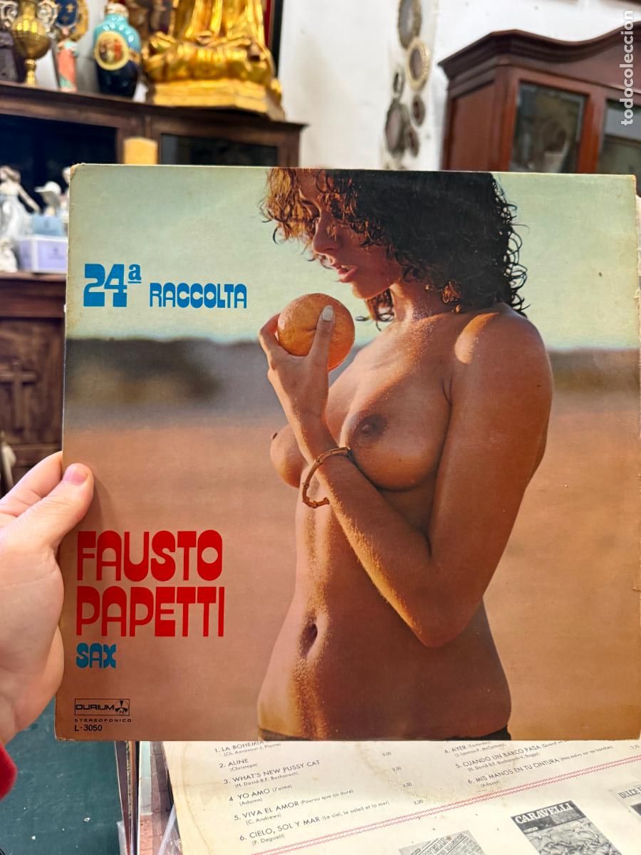 Discos de vinilo: LP FAUSTO PAPETTI - SAX - Foto 1