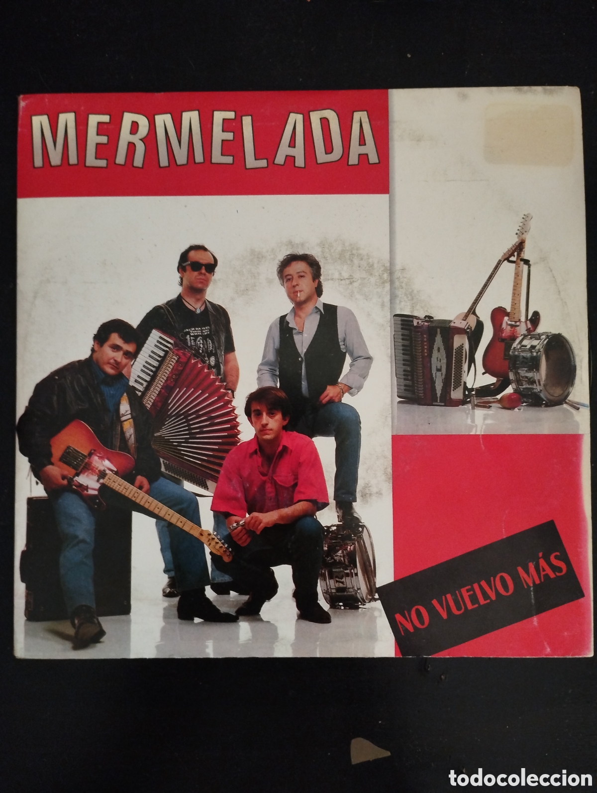 Discos de vinilo: Mermelada &ndash; No Vuelvo Mas. 1990. Vinilo, 7&rdquo;, 45 RPM, Single Sided. Urantia Records &ndash; A10UR0009