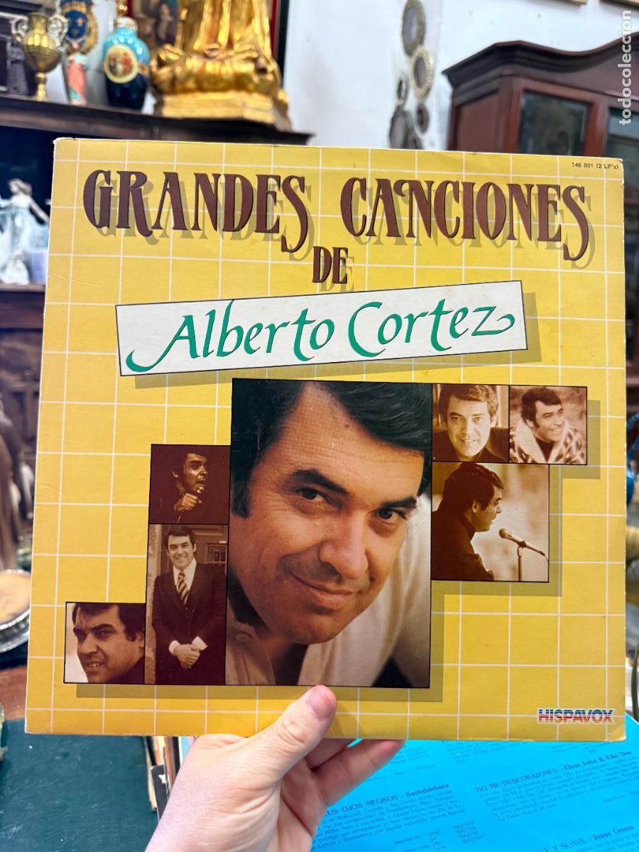 Discos de vinilo: LP GRANDES CANCIONES DE ALBERTO CORTEZ