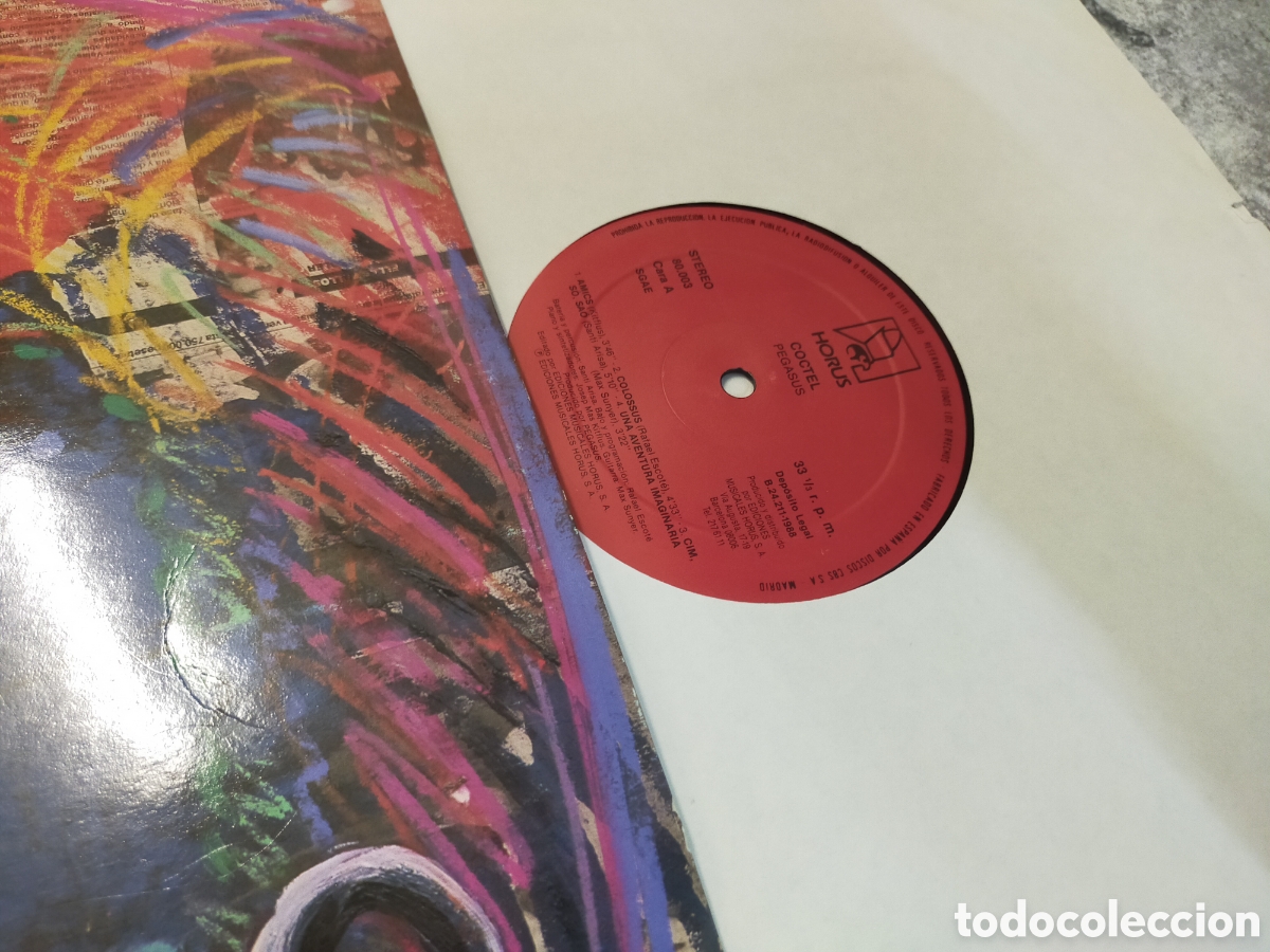 Discos de vinilo: Vinilo LP Pegasus - Coctel - Foto 6