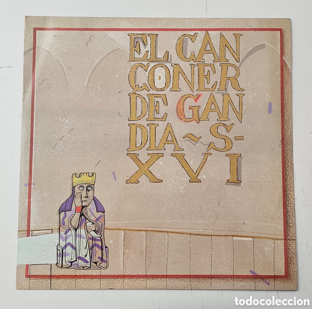 Discos de vinilo: LP COR DE CAMBRA DEL CONSERVATORI DE VALENCIA - Can&ccedil;oner de Gandia (Espa&ntilde;a - Valdisc - 1986)