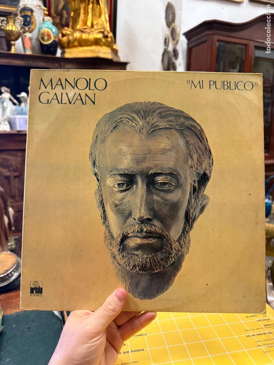 Discos de vinilo: LP MANOLO GALVAN - MI PUBLICO