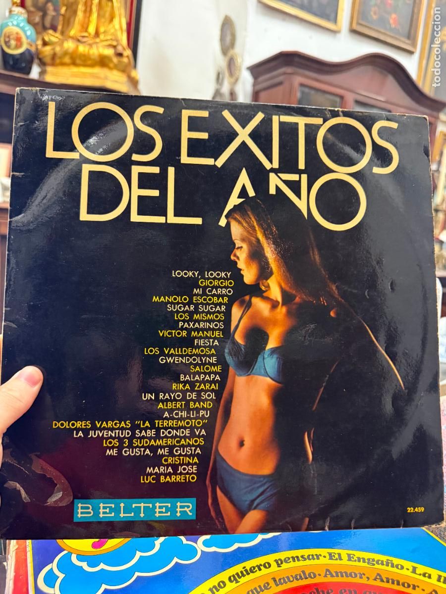 Discos de vinilo: LP LOS EXITOS DEL A&Ntilde;O