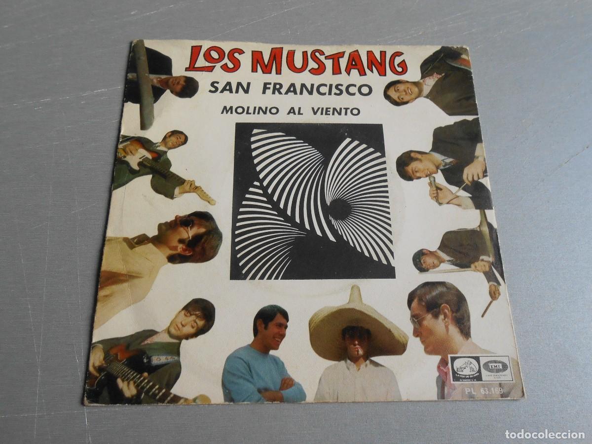Discos de vinilo: MUSTANG, LOS, SG, SAN FRANCISCO + 1, A&Ntilde;O 1967, LA VOZ DE SU AMO, PL 63.169