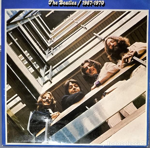 Discos de vinilo: The Beatles - 1967-1970 - 2LP Apple Records ref. 1 J 162-05.309/10. Ed. espa&ntilde;ola 1973.
