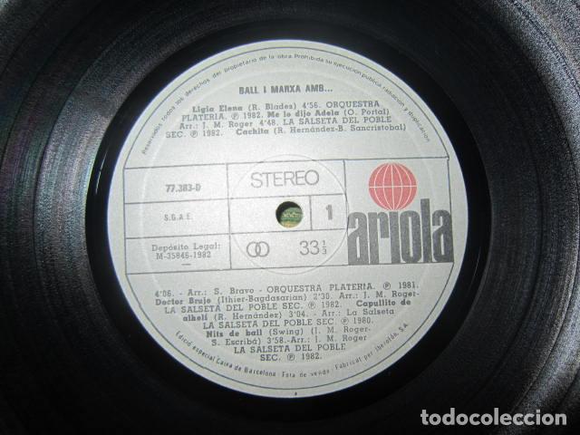 Discos de vinilo: BALL I MARXA AMB...LP VARIOS INTERPRETES - ORIGINAL ESPA&Ntilde;OL - ARIOLA RECORDS 1982 - SOLO DISCO