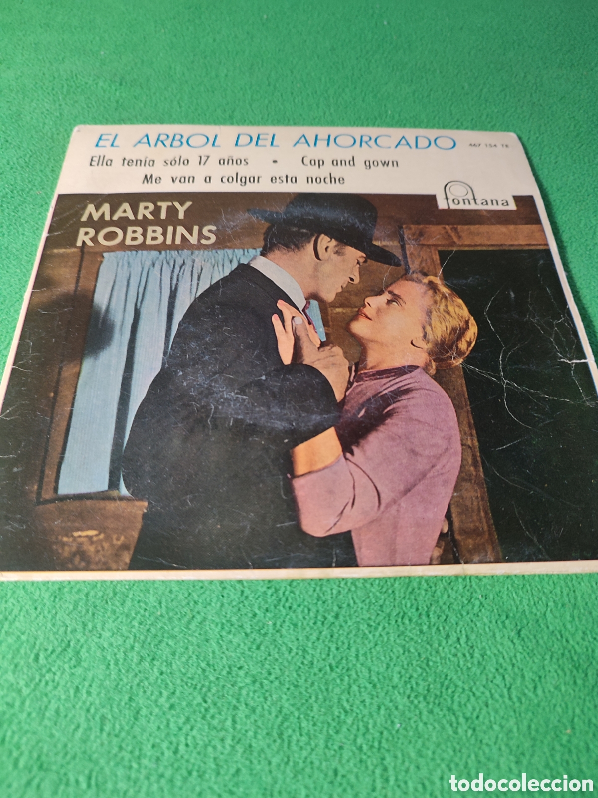 Discos de vinilo: Marty Robbins - BSO El &aacute;rbol del ahorcado E.P