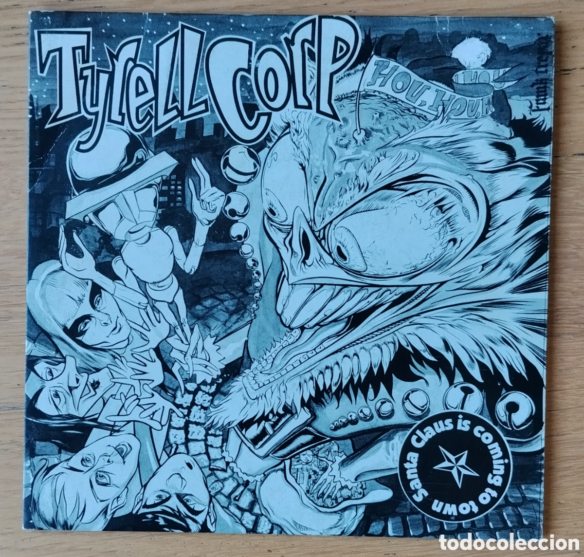 Discos de vinilo: TYRELL CORP.: &rdquo;SANTA CLAUS IS COMING TO TOWN / AUTODETROIT&rdquo; SINGLE VINILO 1994 - GARAGE ROCK