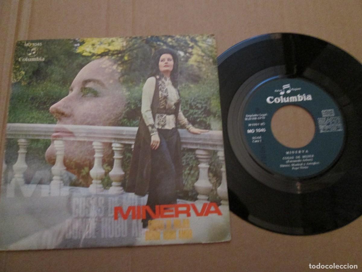 Discos de vinilo: MINERVA - Cosas de Mujer / Donde hubo amor. Single, ed espa&ntilde;ola 7&rdquo; 1970. Impecable (NM)