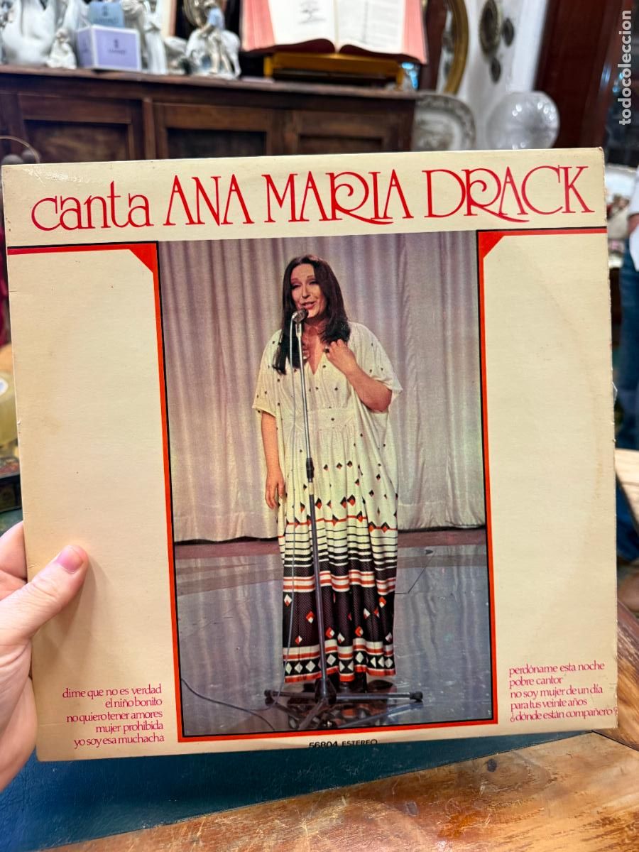 Discos de vinilo: LP CANTA ANA MARIA DRACK