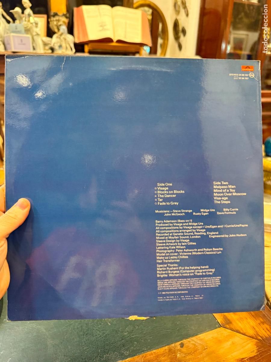 Discos de vinilo: LP VISAGE ---------- - Foto 2