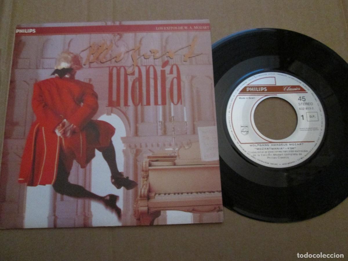Discos de vinilo: MOZART - Mozartman&iacute;a. Single, ed espa&ntilde;ola 7&rdquo; PROMO 1991. Impecable (NM)