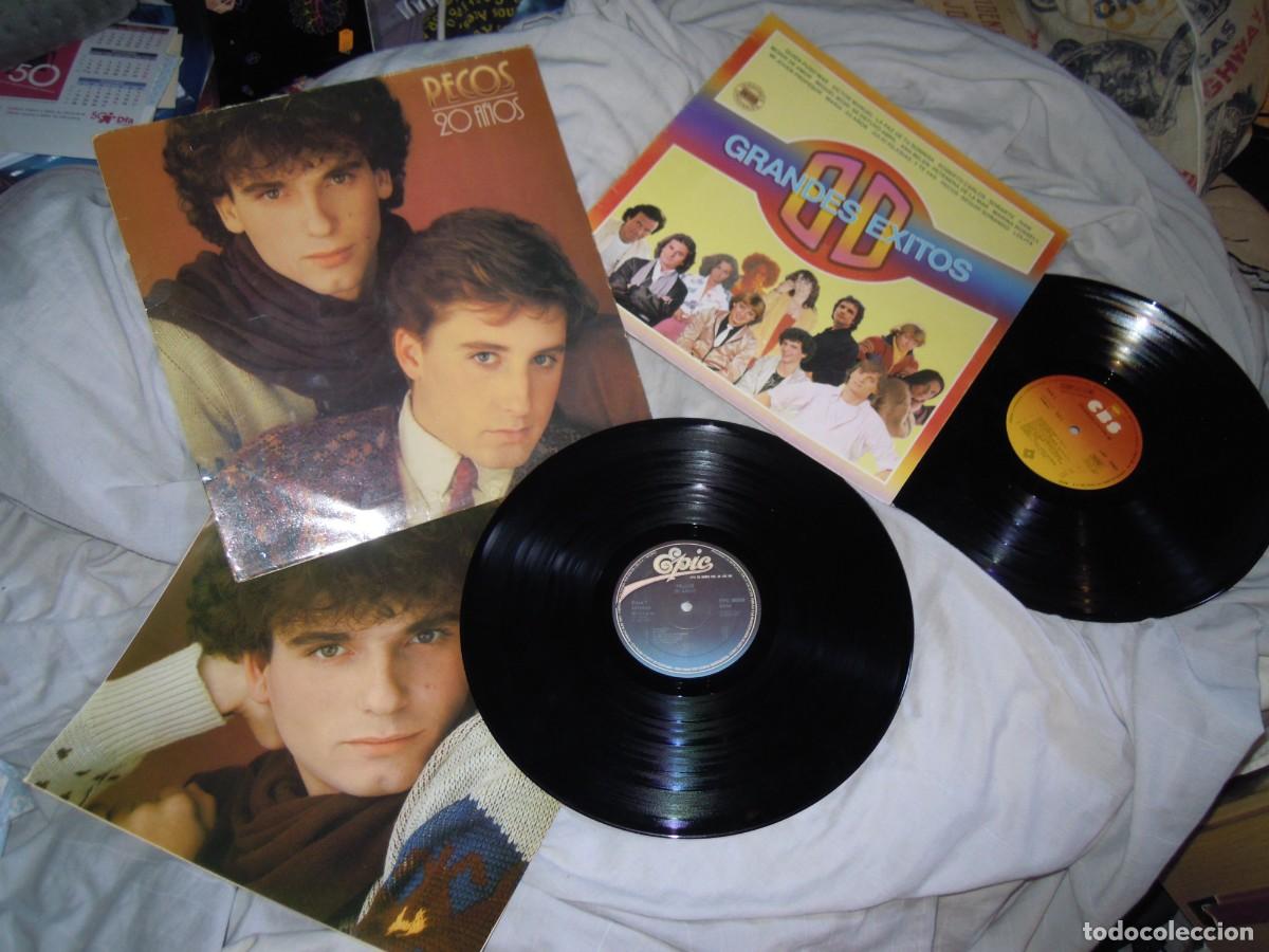Discos de vinilo: 2 LP PECOS 20 A&Ntilde;OS, MIGUEL BOS&Eacute;, IVAN, ANA BEL&Eacute;N, JULIO IGLESIAS, ROBERTO CARLOS...POP ROM&Aacute;NTICO