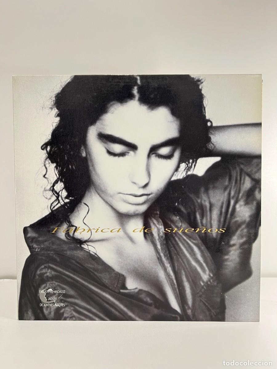 Discos de vinilo: FABRICA DE SUE&Ntilde;OS (MAXI) ENCUENTRO ANDALUZ DE JOVENES CANTAUTORES - A&Ntilde;O 1991 - HOJA CON LETRAS