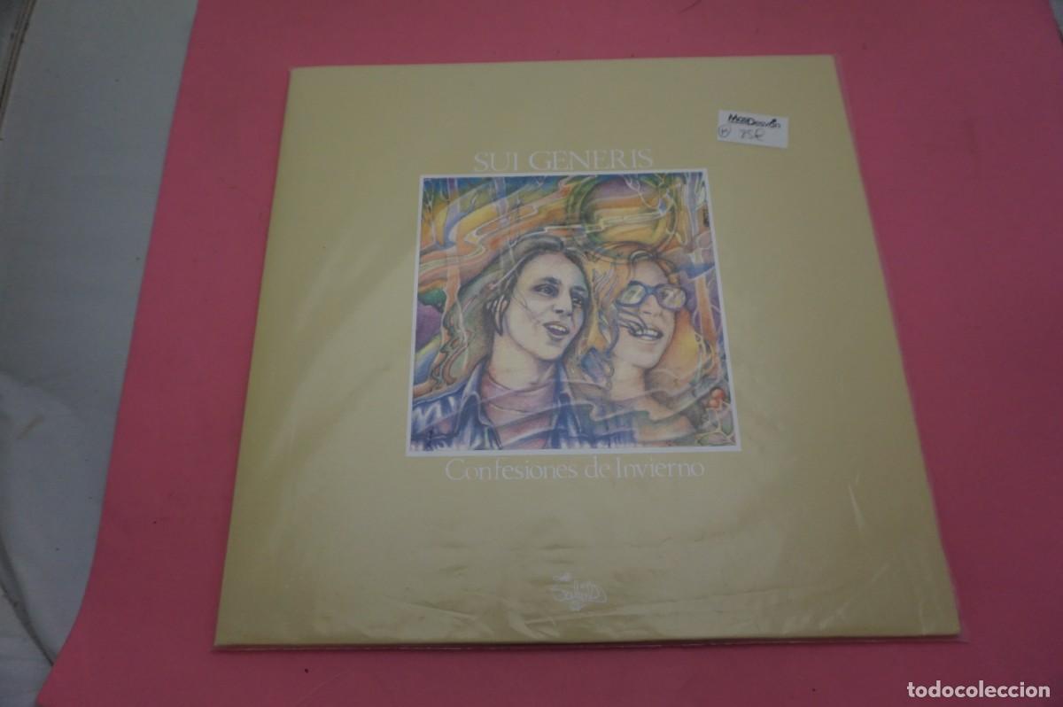 Discos de vinilo: LP - SUI GENERIS - CONFESIONES DE INVIERNO - DISCO COMO NUEVO