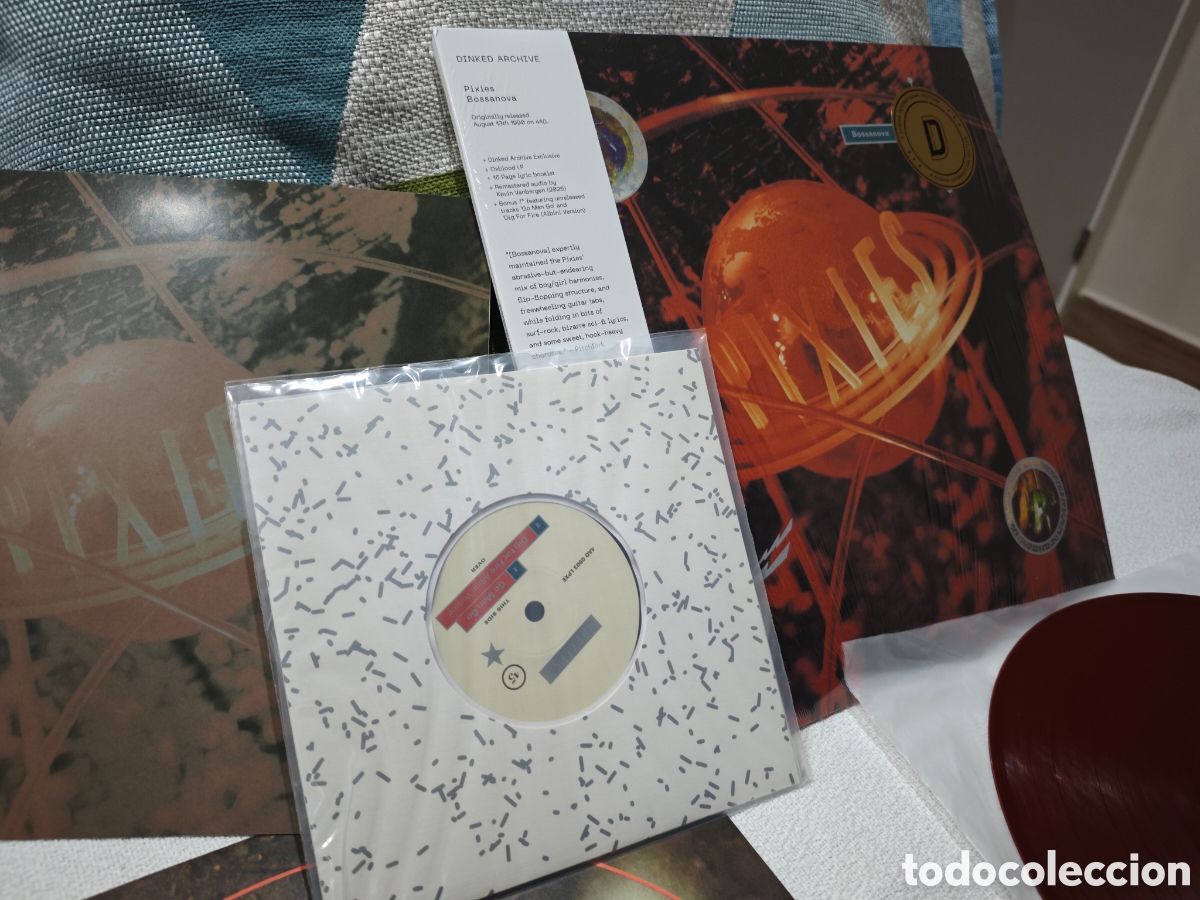 Discos de vinilo: Pixies - Bossanova (Dinked Edici&oacute;n Super Limitada) + single 7&rdquo; - Foto 3