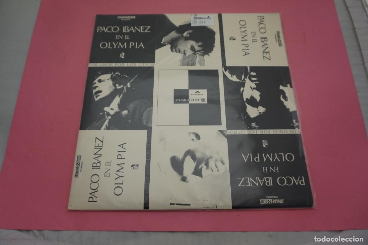 Discos de vinilo: LP - PACO IBA&Ntilde;EZ - EN EL OLYMPIA - DOBLE LP COMO NUEVOS