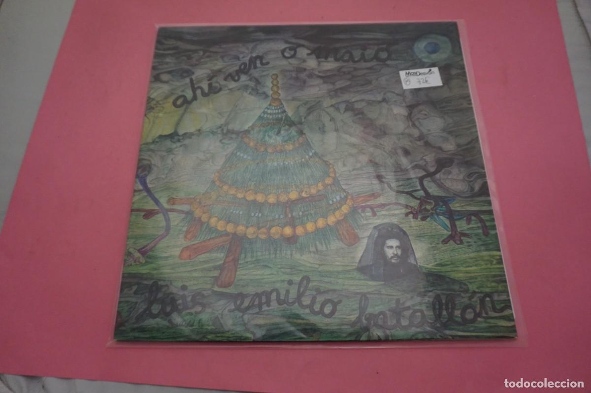 Discos de vinilo: LP - LUIS EMILIO BATALLON - AHI VEN O MAIO - DISCO COMO NUEVO