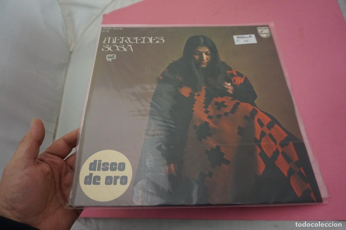 Discos de vinilo: LP - MERCEDES SOSA - DISCO DE ORO - DISCO COMO NUEVO