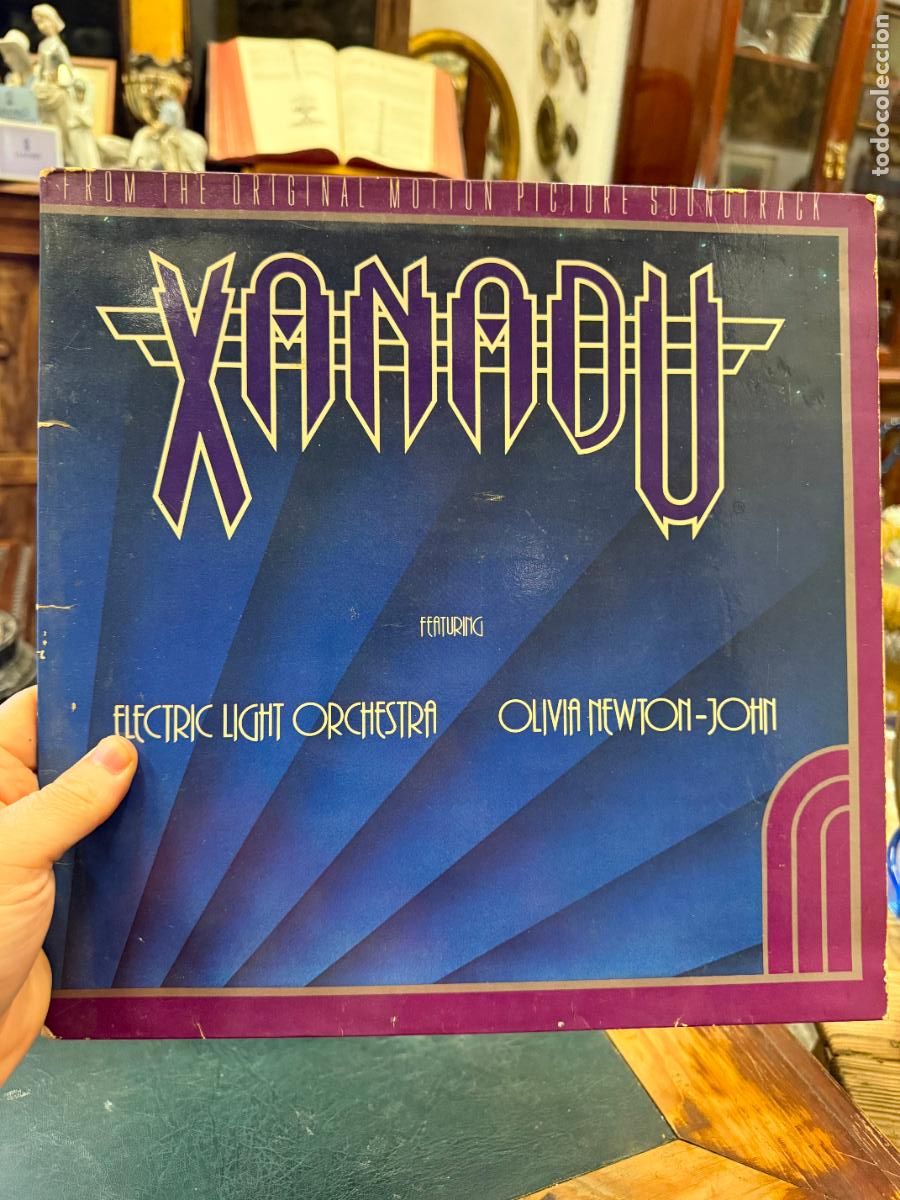 Discos de vinilo: LP XANADU - ELECTRIC LIGHT ORCHESTRA OLIVIA NEWTON-JOHN