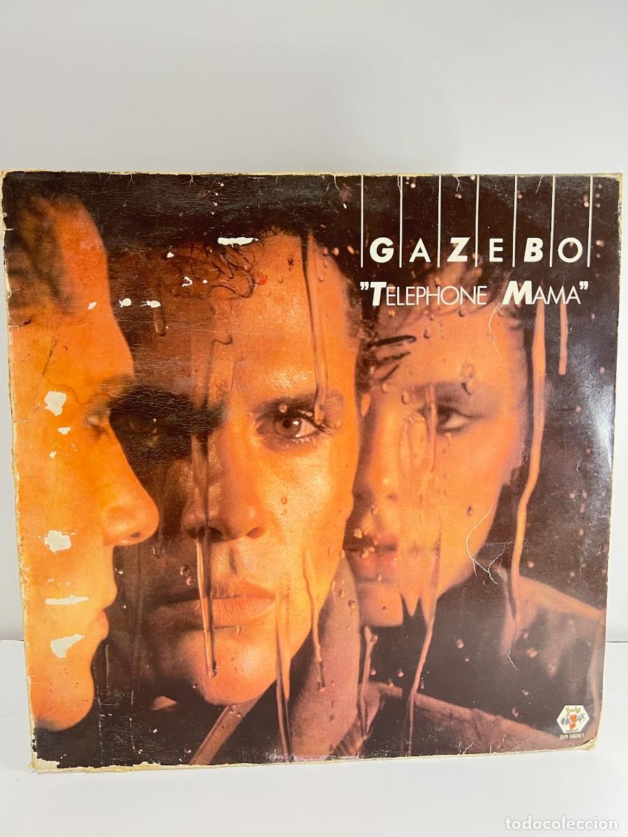 Discos de vinilo: GAZEBO (LP) TELEPHONE MAMA - A&Ntilde;O 1984 - ENCARTE CON LETRAS