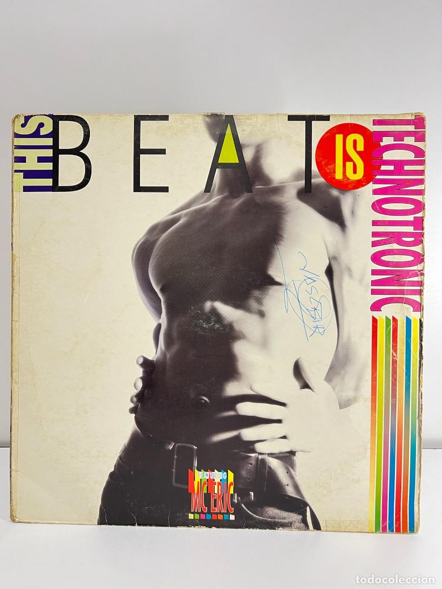 Discos de vinilo: TECHNOTRONIC (MAXI) THIS BEAT IS TECHNOTRONIC - A&Ntilde;O 1990