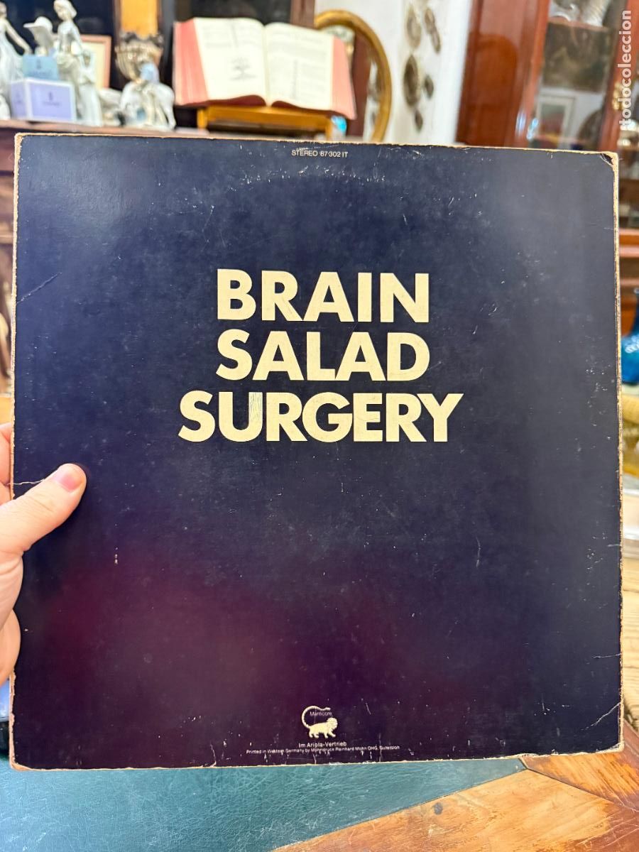 Discos de vinilo: LP BRAIN SALAD SURGERY - Foto 2