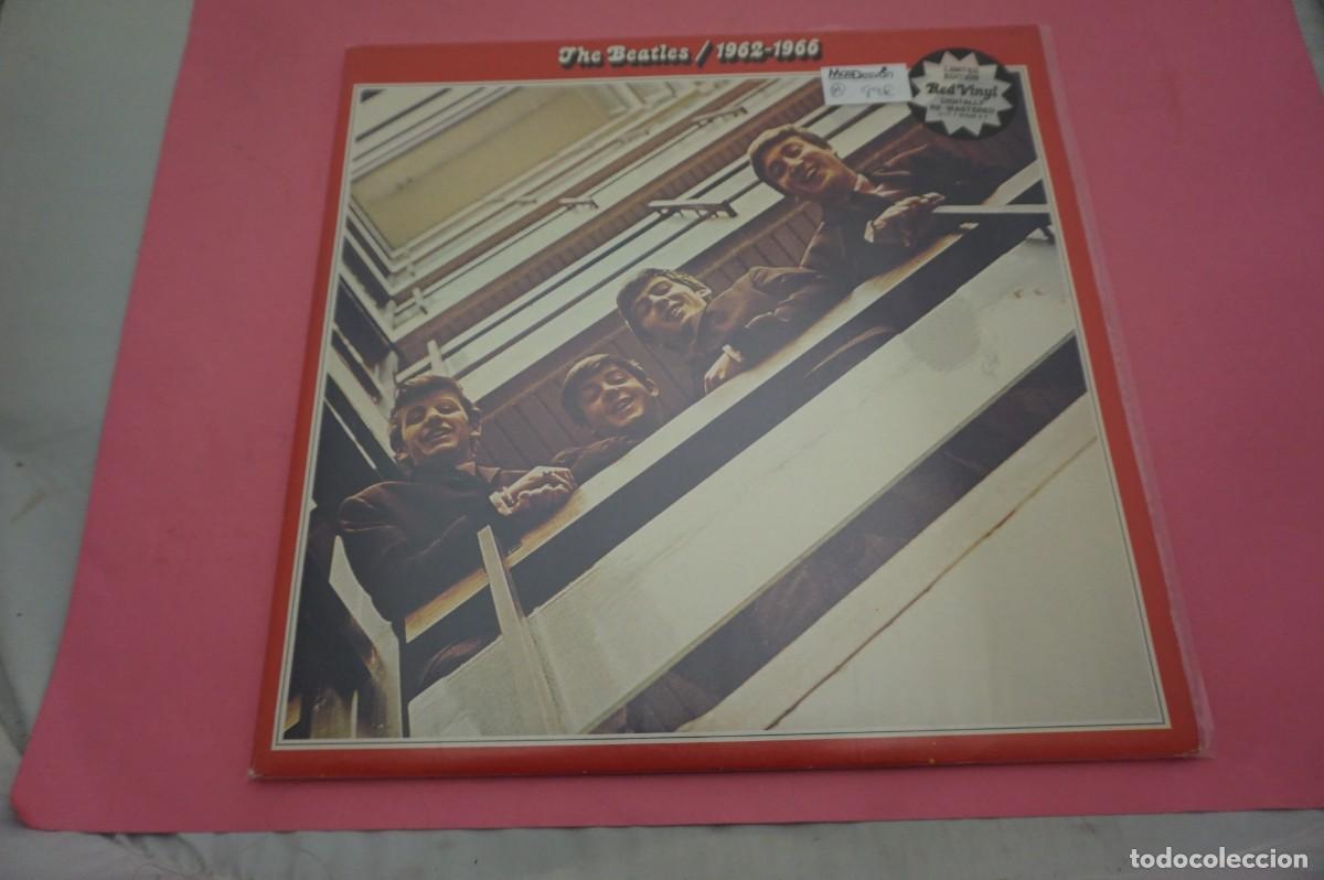 Discos de vinilo: LP - THE BEATLES - 1962-1966 - DOBLE LP RED (ROJOS) COMO NUEVOS
