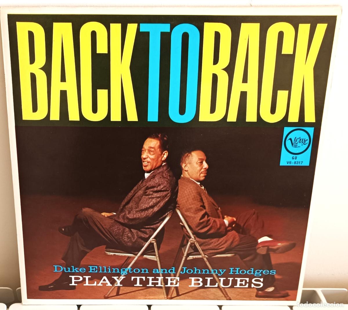 Discos de vinilo: DUKE ELLINGTON & JOHNNY HODGES - PLAY THE BLUES VERVE EDIC. FRANCESA - 1963