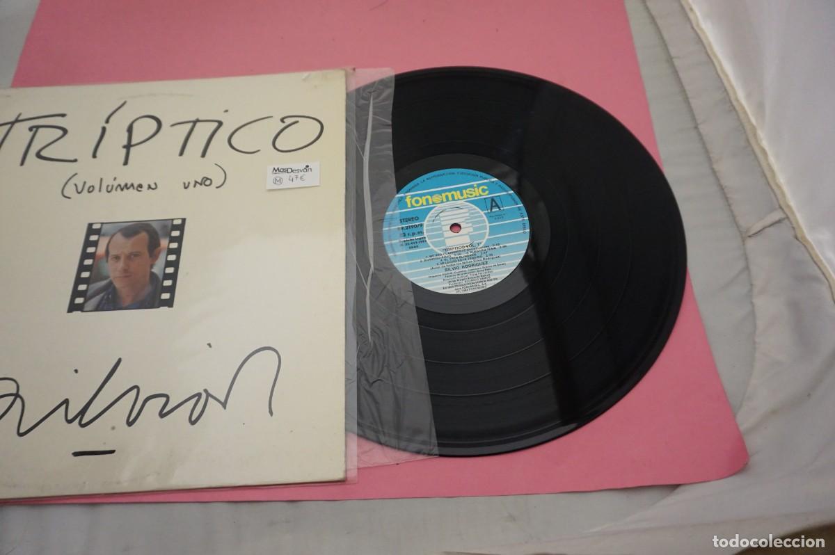 Discos de vinilo: LP - SILVIO RODRIGUEZ - TRIPTICO - VOLUMEN 1 - DISCO COMO NUEVO - Foto 2