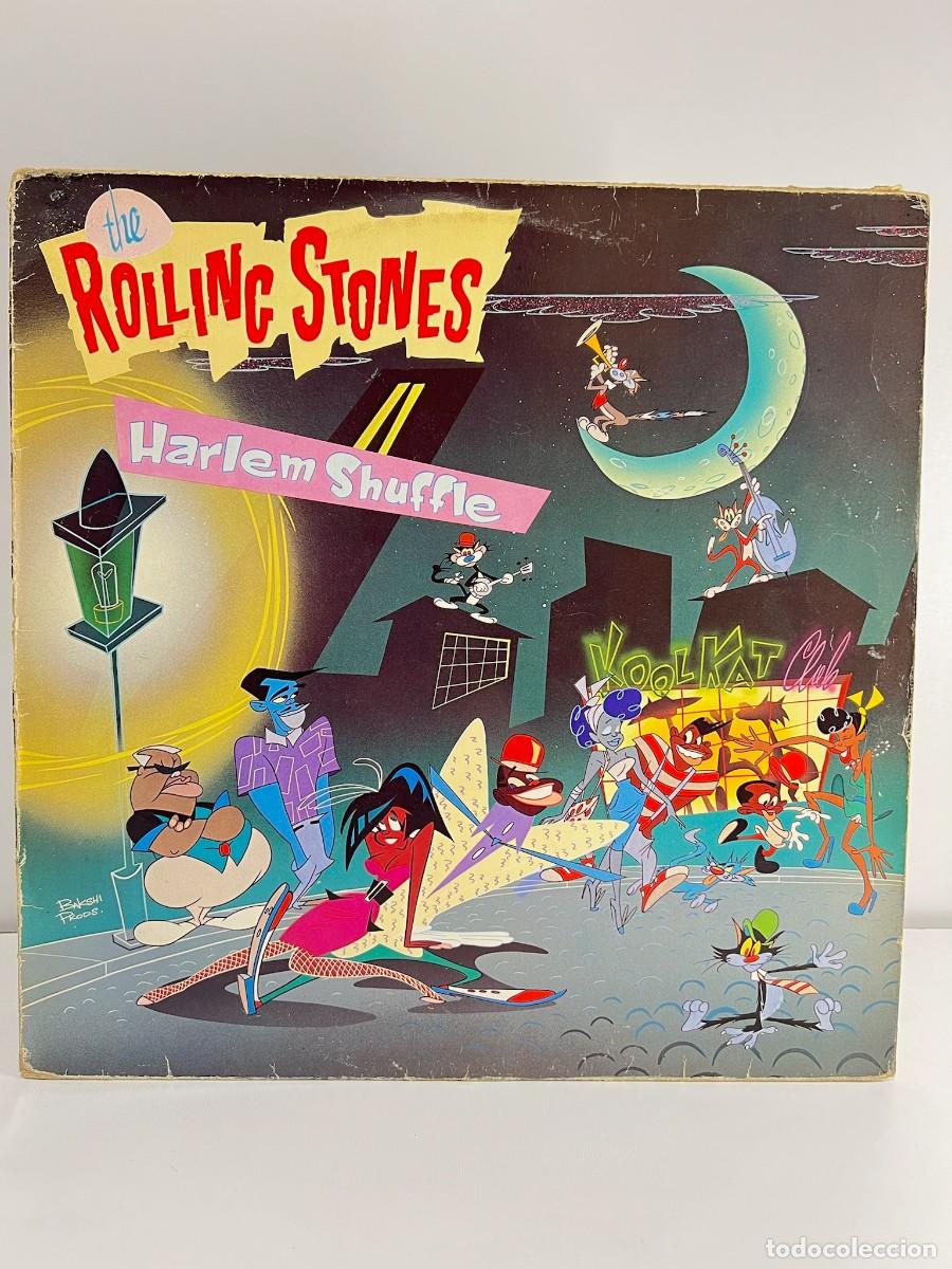 Discos de vinilo: THE ROLLING STONES (MAXI) HARLEM SHUFFLE (3 TRACKS) - A&Ntilde;O 1985