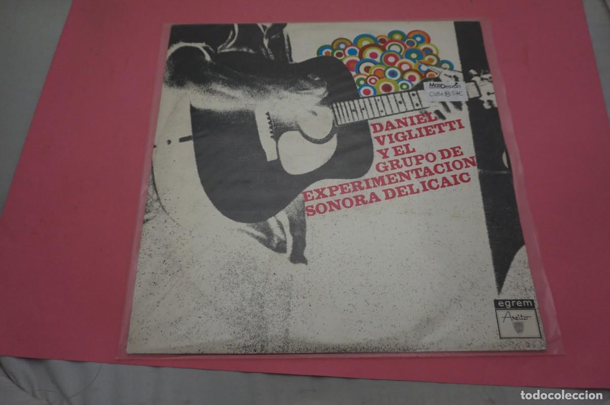 Disques de vinyle: LP - DANIEL VIGLIETTI Y EL GRUPO DE EXPERIMENTACION SONORA DEL ICAIC (CUBA) - DISCO COMO NUEVO
