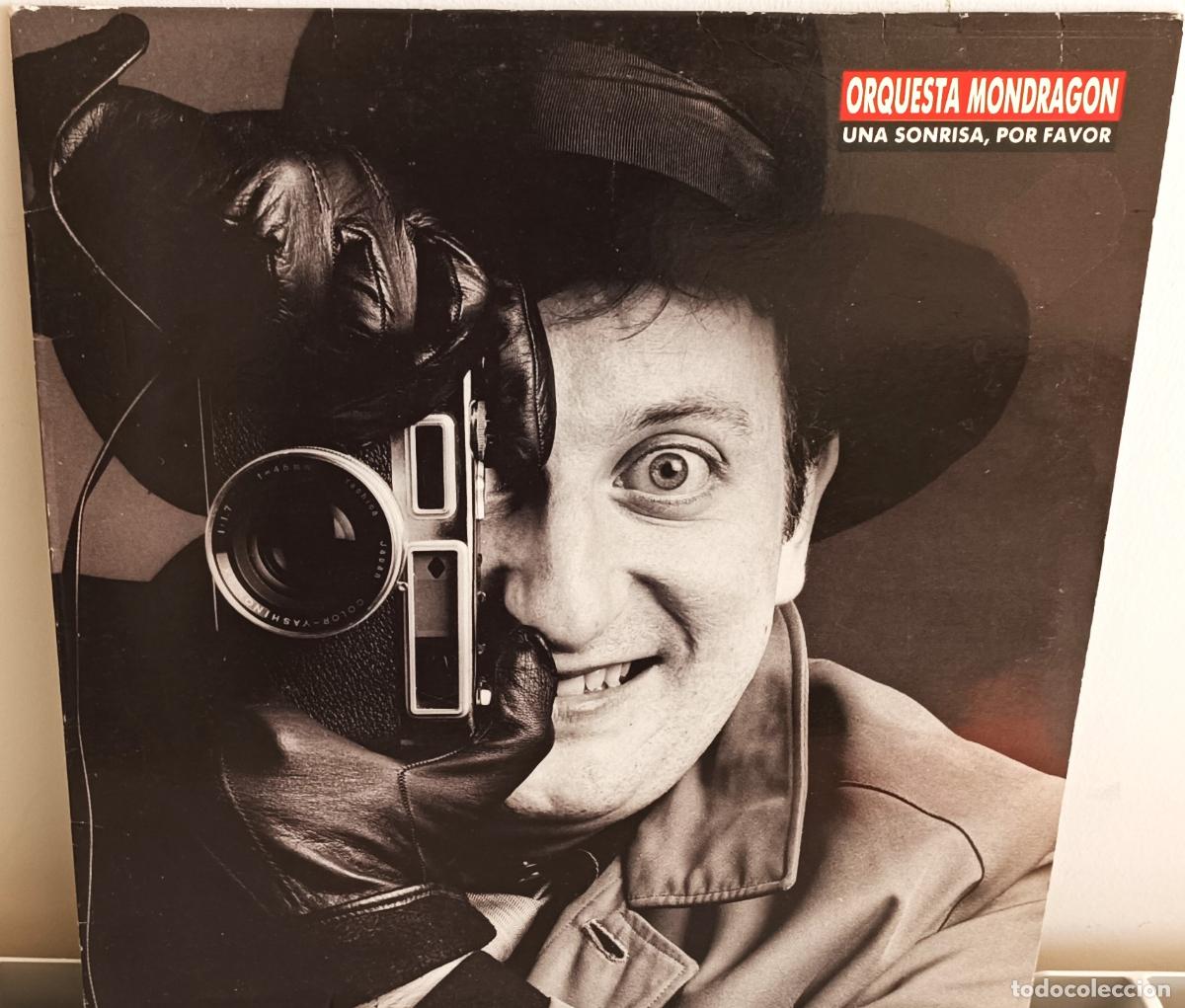 Discos de vinilo: ORQUESTA MONDRAGON - UNA SONRISA POR FAVOR EMI - 1989