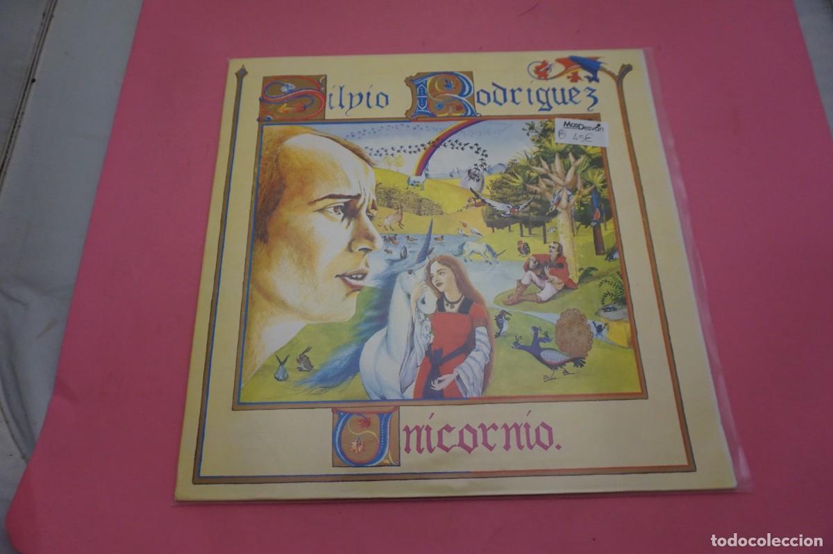 Discos de vinilo: LP - SILVIO RODRIGUEZ - UNICORNIO - DISCO COMO NUEVO