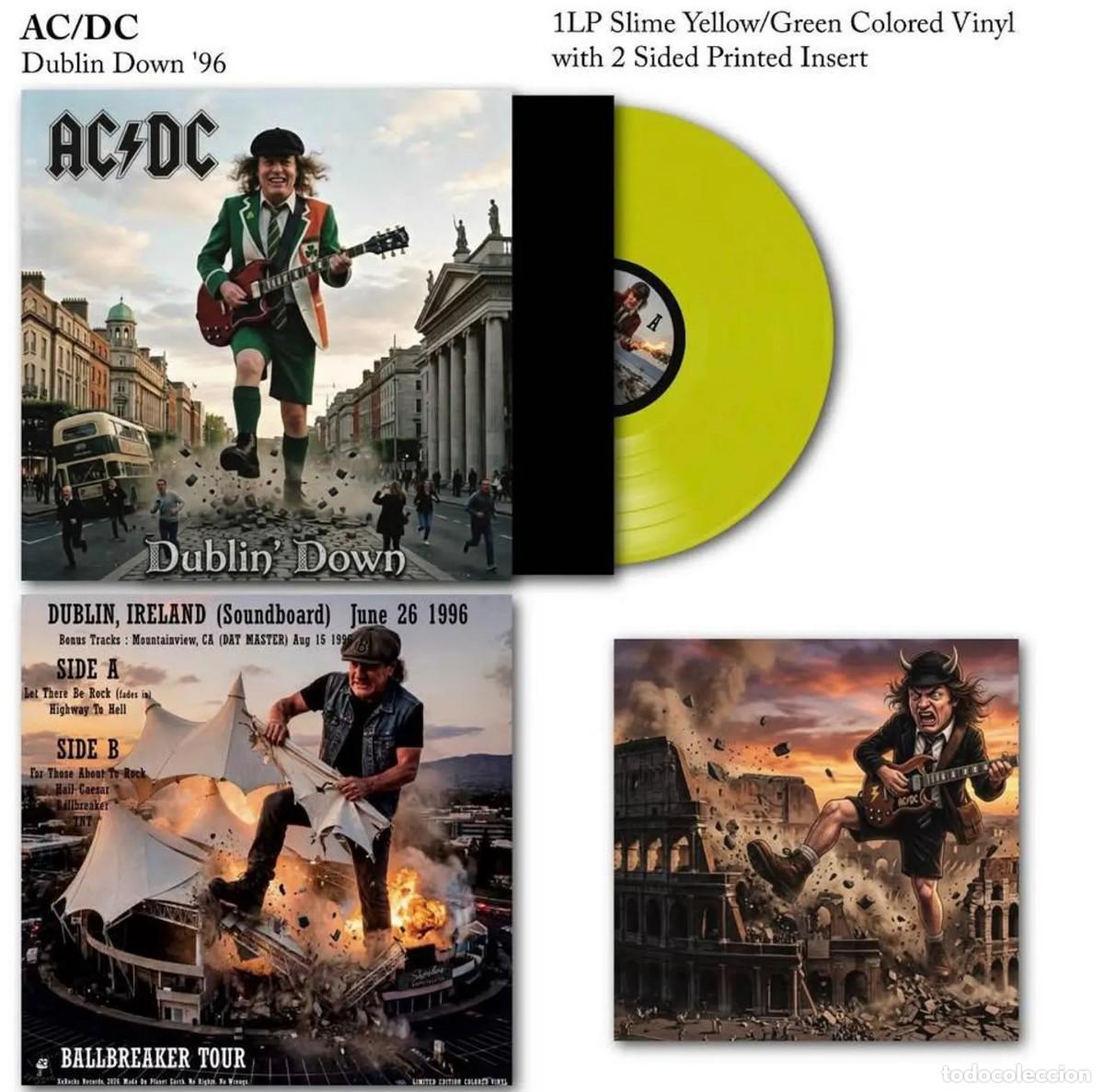 Discos de vinilo: AC/DC &ndash; Dublin Down 96 &ndash; LP - Foto 2